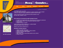 Tablet Screenshot of mosep.cz